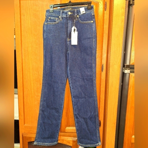 Judy Blue Denim - A pair of Judy Blue straight leg high waist in a size 3/26. NWT. 29" inseam